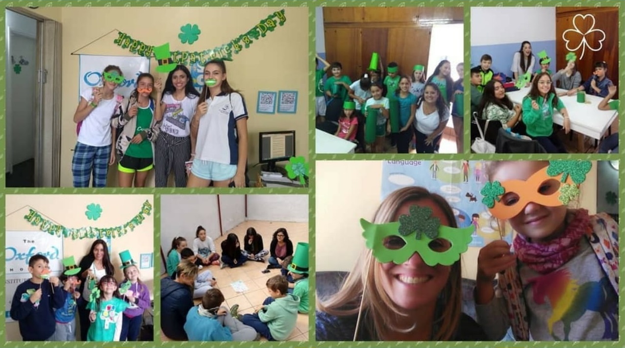 Grupo de adolescentes de instituto